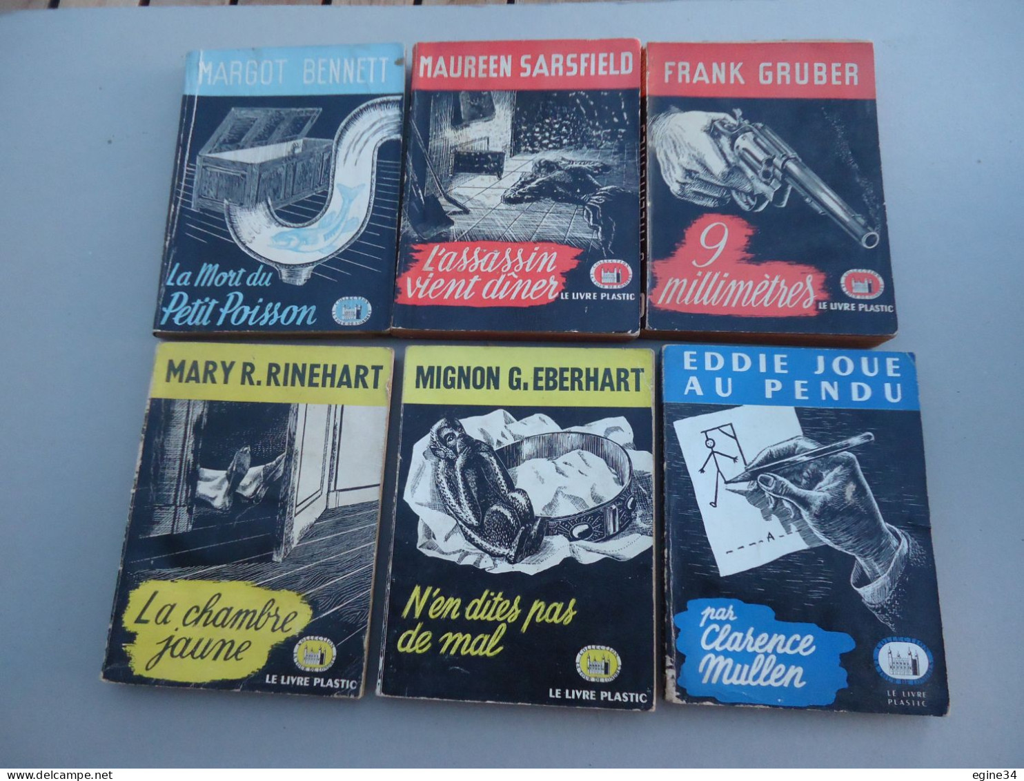 Lot 10 Vol. Nicholson & Watson Collection La Tour De Londres - Nos 3, 19, 20, 28, 32, 37, 43, 50, 51, 52. 1947à 1950 - Lots De Plusieurs Livres