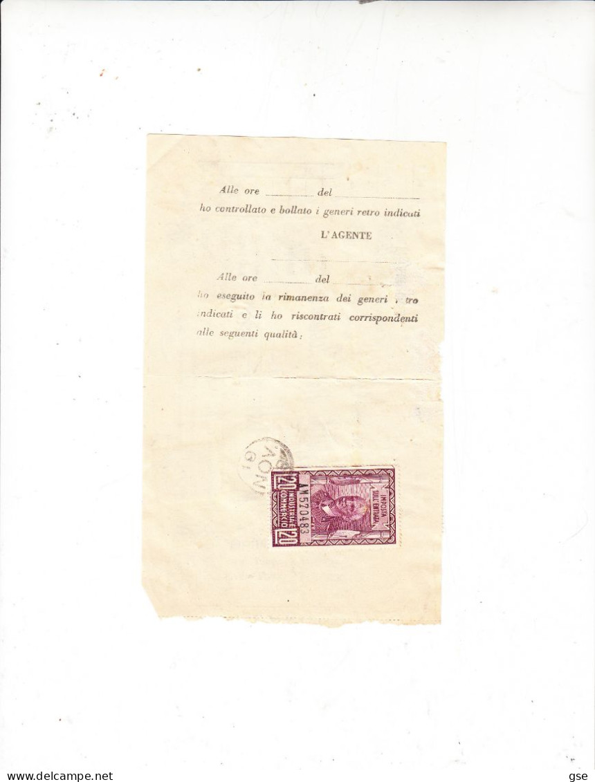 1943 - Documento Commerciale - Fiscali