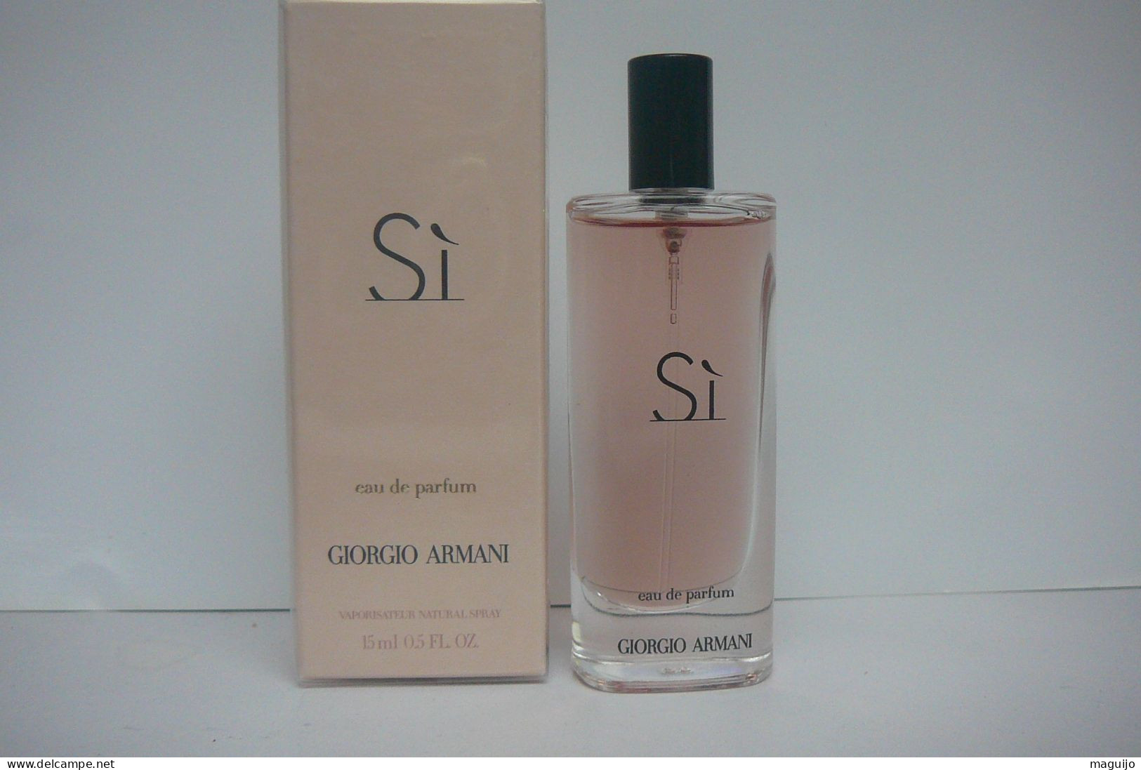 ARMANI" SI" MINI VAPO EDP 15 Ml /NEUF/JUSTE SORTI DU BLISTER POUR LA PHOTO  LIRE ET VOIR !! - Miniaturen Damendüfte (mit Verpackung)