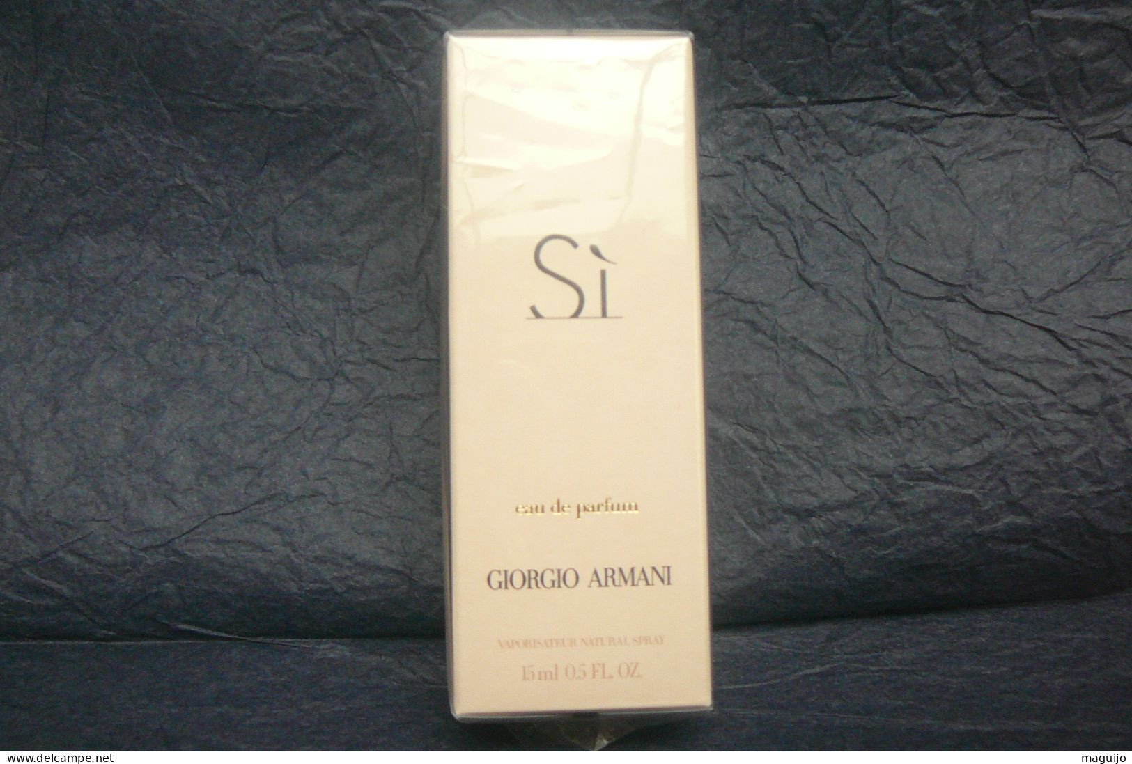 ARMANI" SI" MINI VAPO EDP 15 Ml /NEUF/JUSTE SORTI DU BLISTER POUR LA PHOTO  LIRE ET VOIR !! - Miniaturen Damendüfte (mit Verpackung)