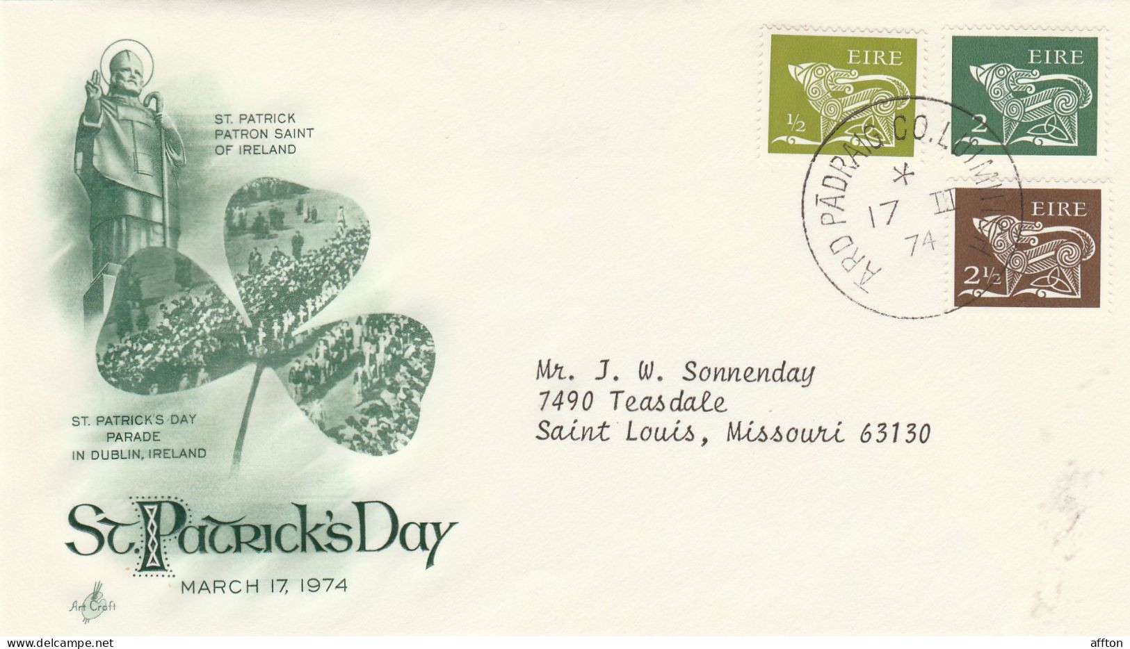 Ireland 1974 FDC - FDC