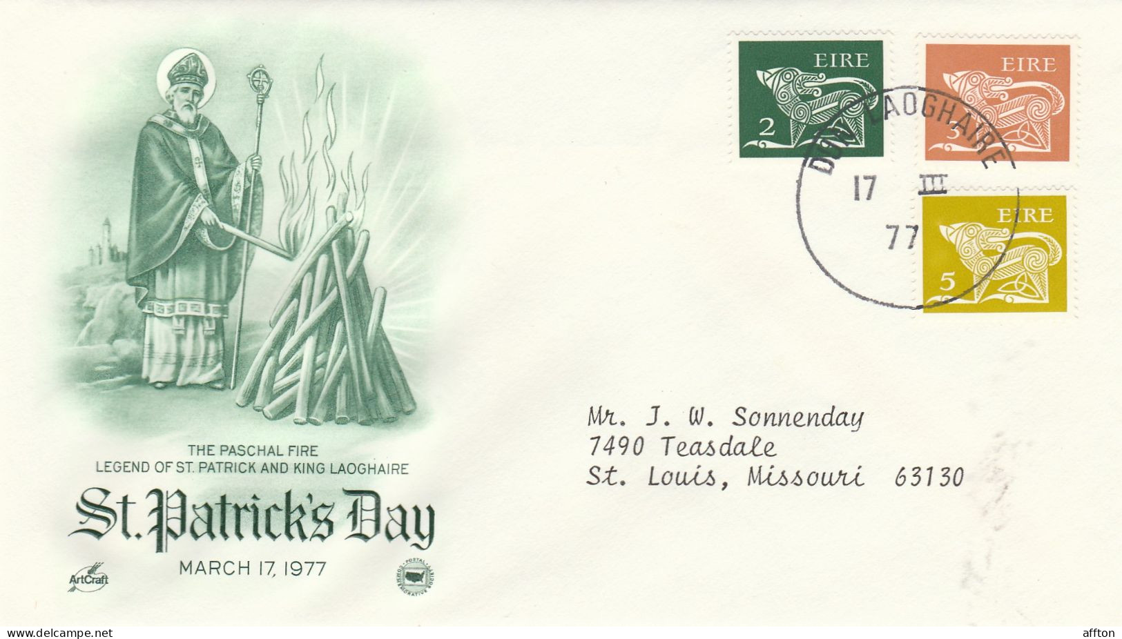 Ireland 1977 FDC - FDC