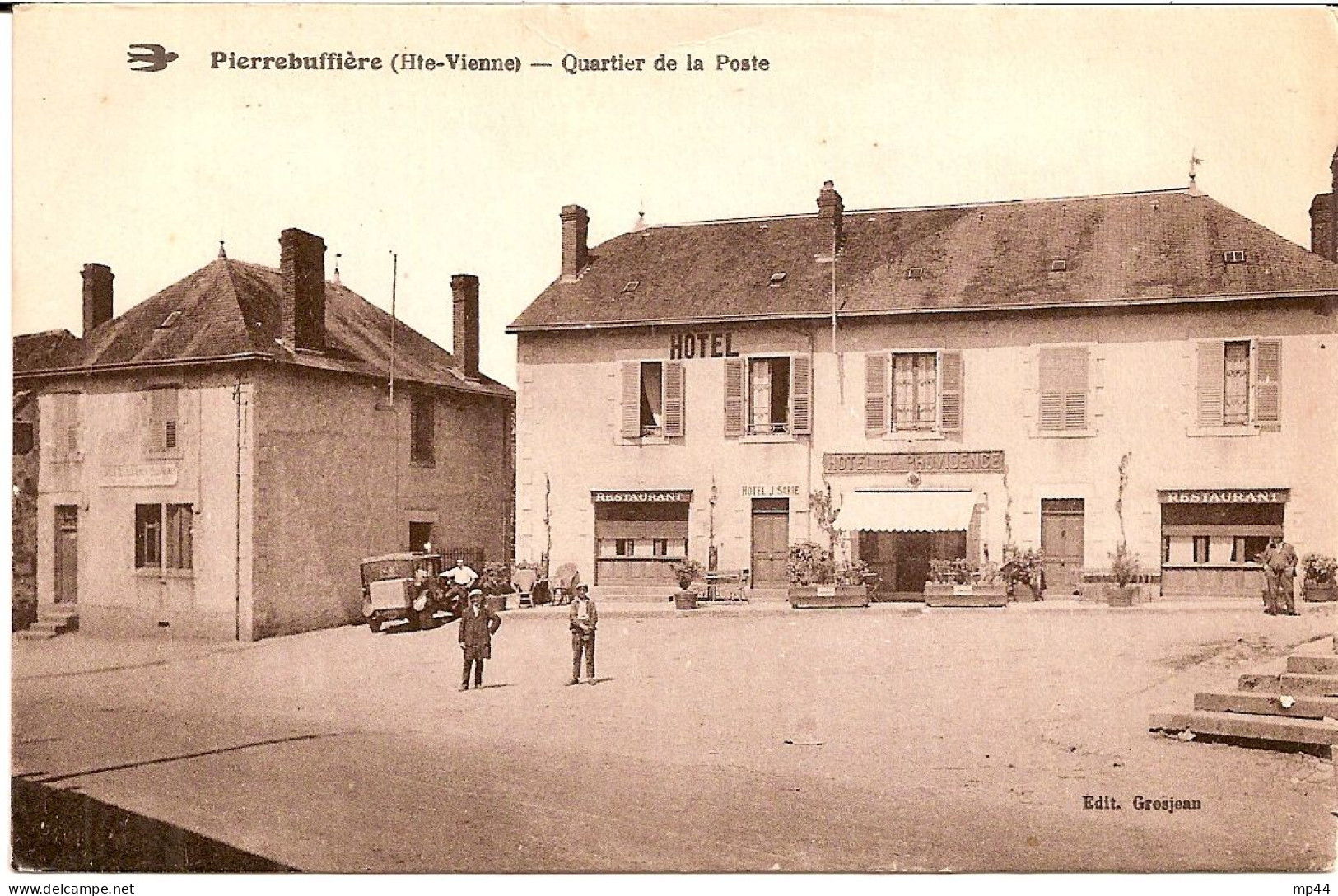 1E1 --- 87 PIERREBUFFIERE Quartier De La Poste - Pierre Buffiere