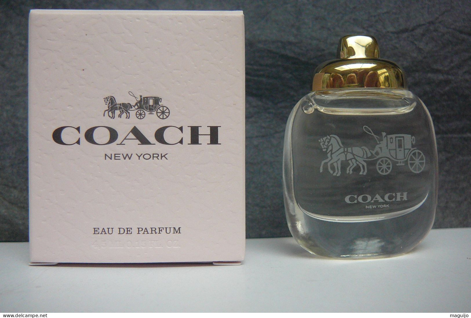 COACH :" COACH"  MINI  EDP 4,5 Ml NEUVE   LIRE ET VOIR !! - Miniatures Womens' Fragrances (in Box)