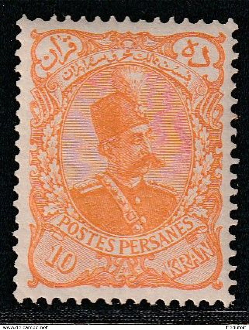 IRAN / PERSE - N°102 * (1898) Mouzaffer Ed Din : 10k Orange - Iran