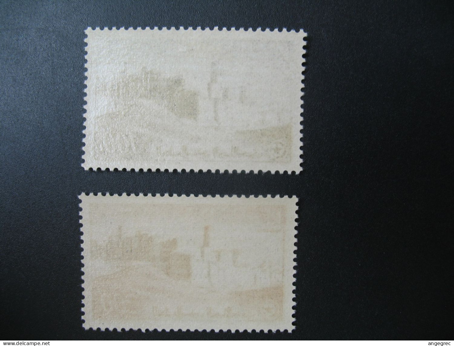 Tunisie Stamps French Colonies N° PA 20 - 21 Neuf *   Voir Photo - Usados