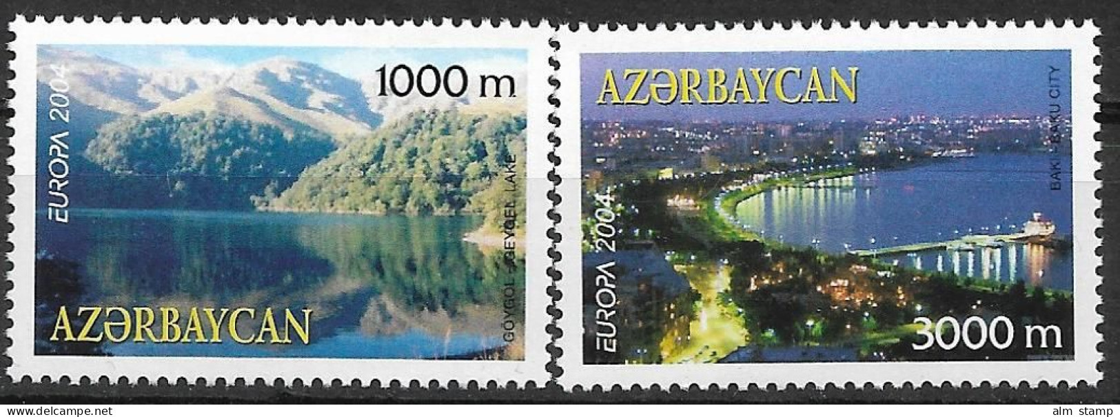 2004 Aserbeidschan  Azerbeidjan  Mi. 573-4**MNH  Europa - 2004