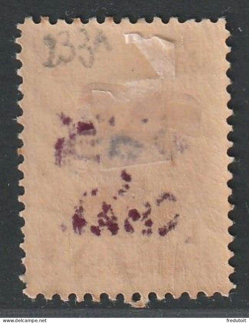 IRAN / PERSE - N°233 Obl (1904) Surchargé : 1c Sur 1k Violet - Iran