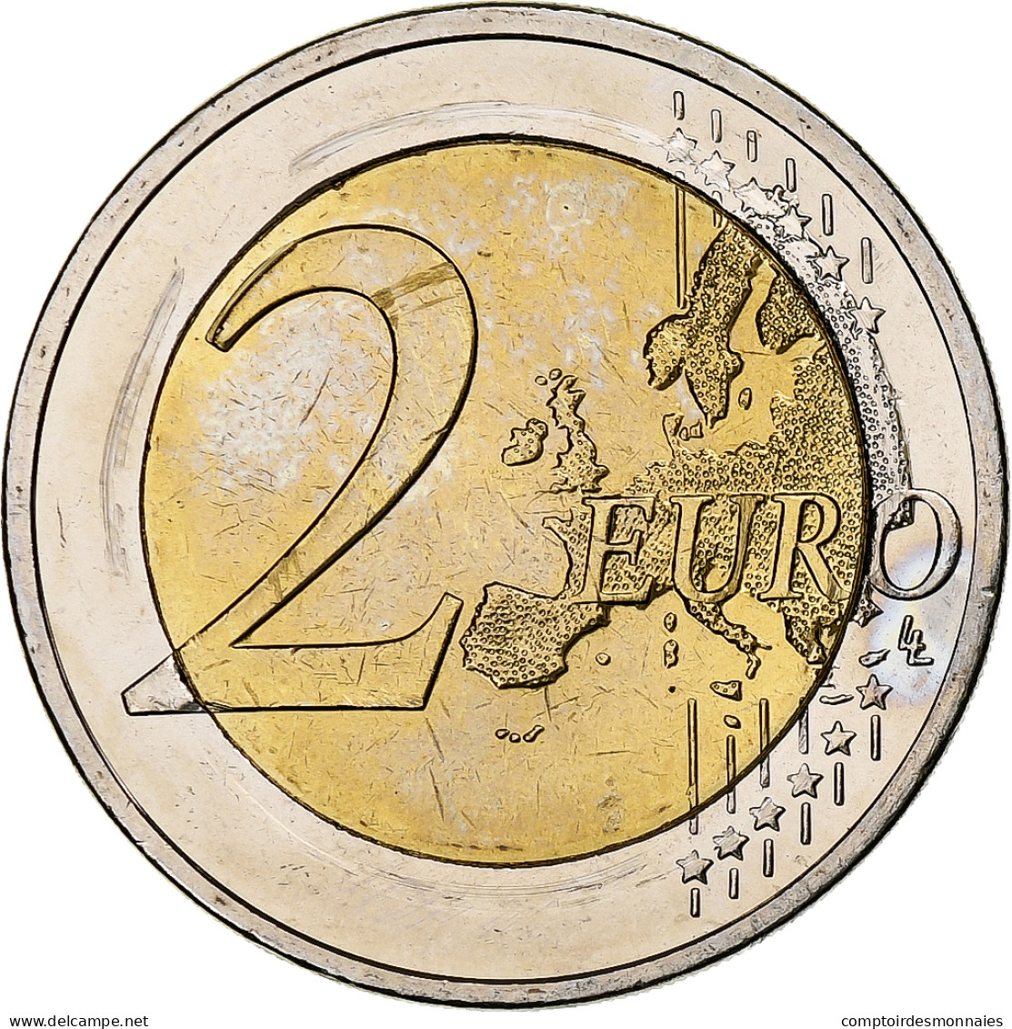 Grèce, 2 Euro, Teotokoupolos, 2014, SUP+, Bimétallique, KM:New - Grèce