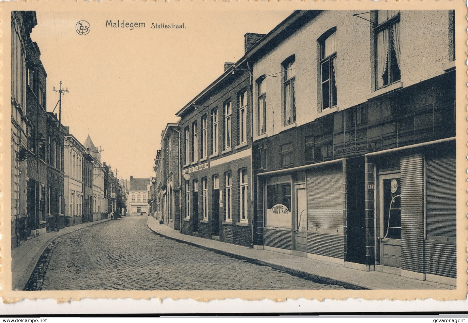 MALDEGEM   STATIESTRAAT      2 SCANS - Maldegem