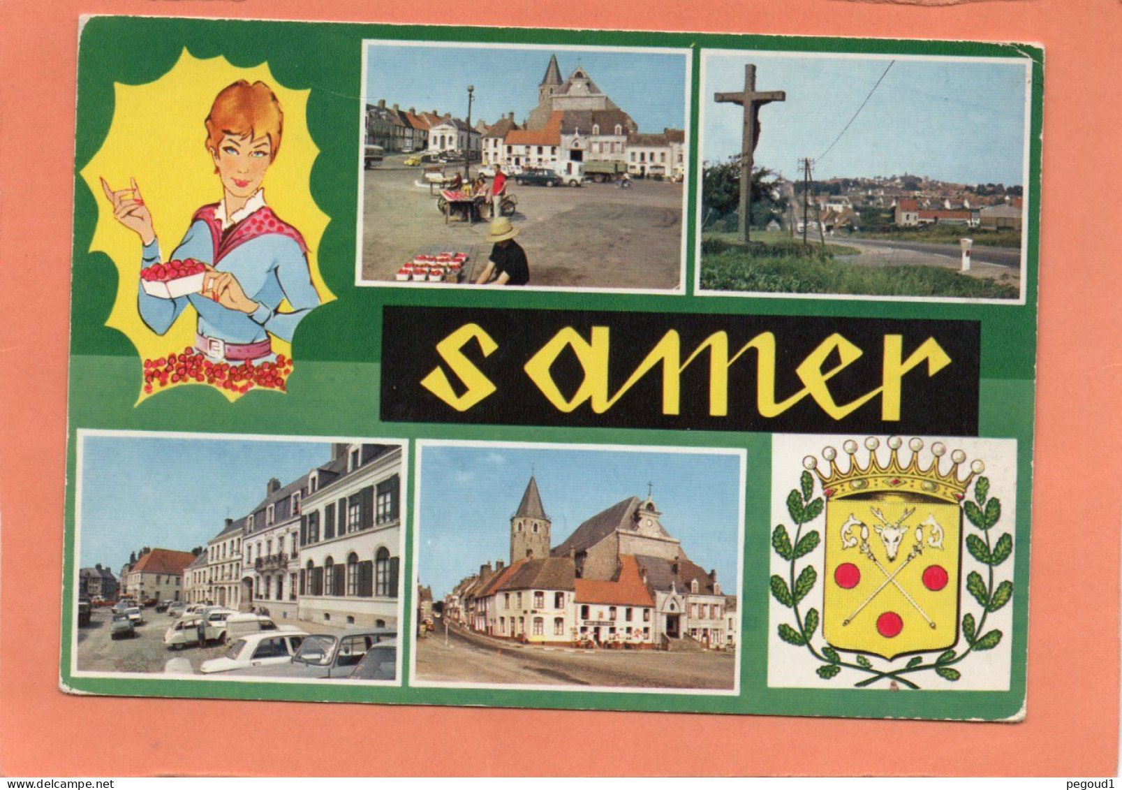 SAMER   ( P-de-C )  " BLASON "  Achat Immédiat - Samer