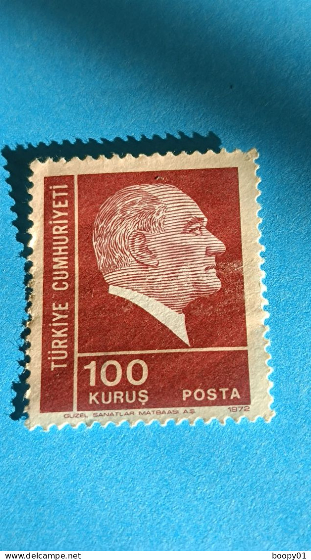 TURQUIE - TÛRKIYE - Timbre 1972 : Mustafa Kemal ATATÜRK, Président De La République Turque - Ongebruikt