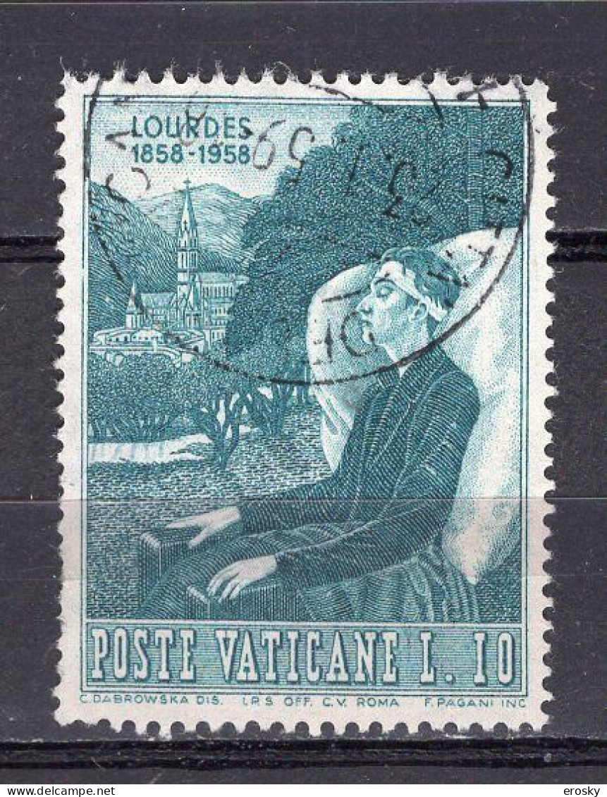 Z1628 - VATICANO SASSONE N°234 - VATICAN Yv N°252 - Used Stamps