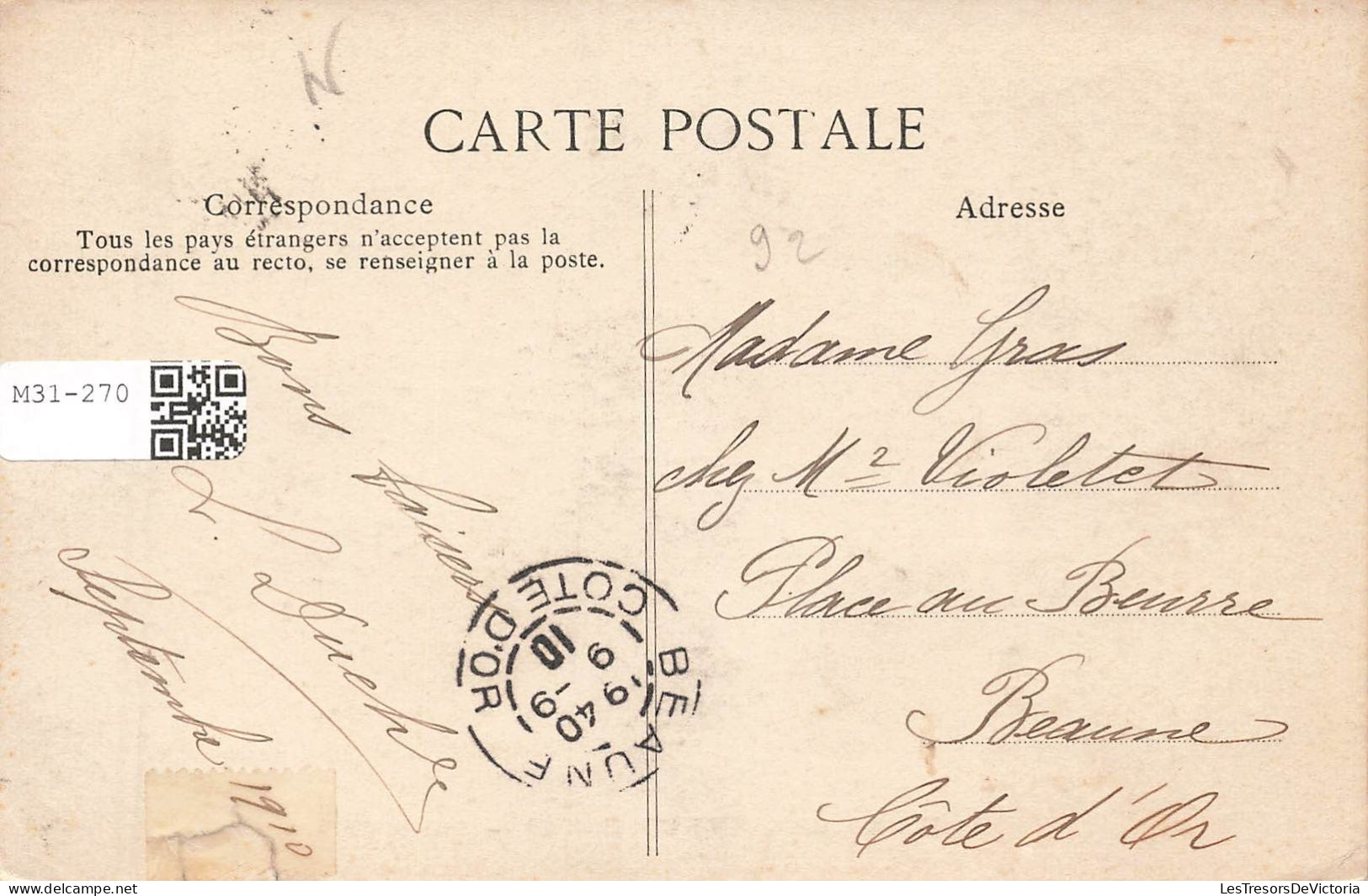 FRANCE - La Garenne Colombes - Avenue Des Vats - Carte Postale Ancienne - La Garenne Colombes