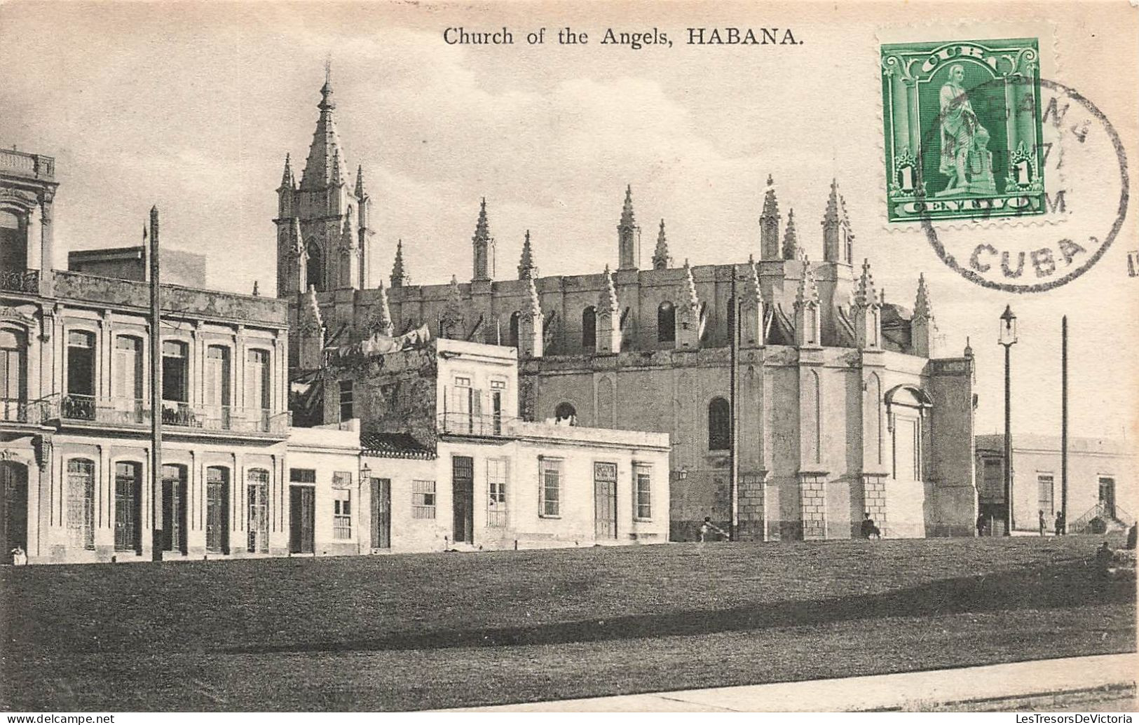 CUBA - Habana - Église Des Anges - Carte Postale Ancienne - Kuba