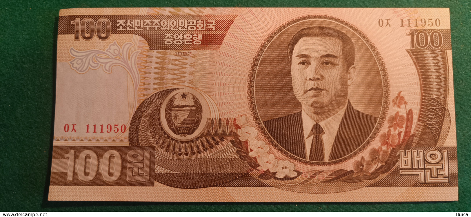 COREA NORD 100 1992 - Corée Du Nord