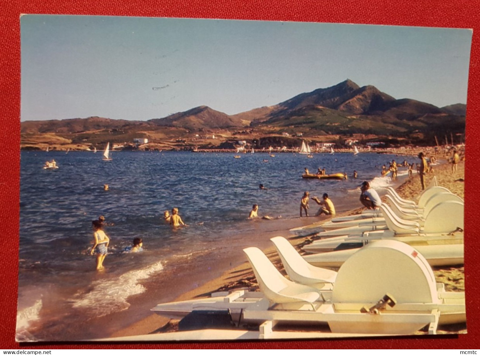 CPM - Argeles Plage -(Pyrénées Orientales) La Plage Et La Chaîne Des Albères - Argeles Sur Mer