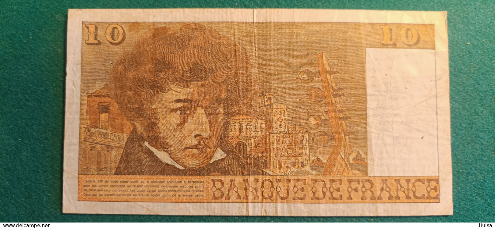 FRANCIA 10 FRANCS 1977 - 10 F 1972-1978 ''Berlioz''