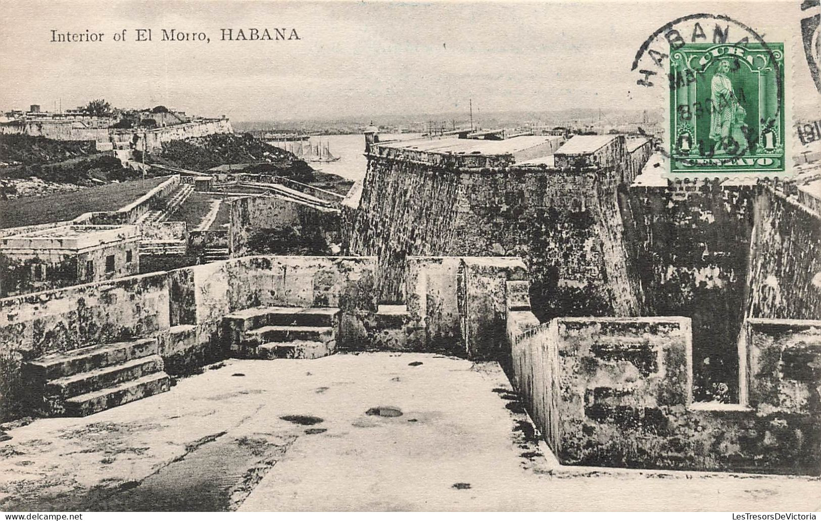 CUBA - Habana - Intérieur D'El Morro - Carte Postale Ancienne - Cuba