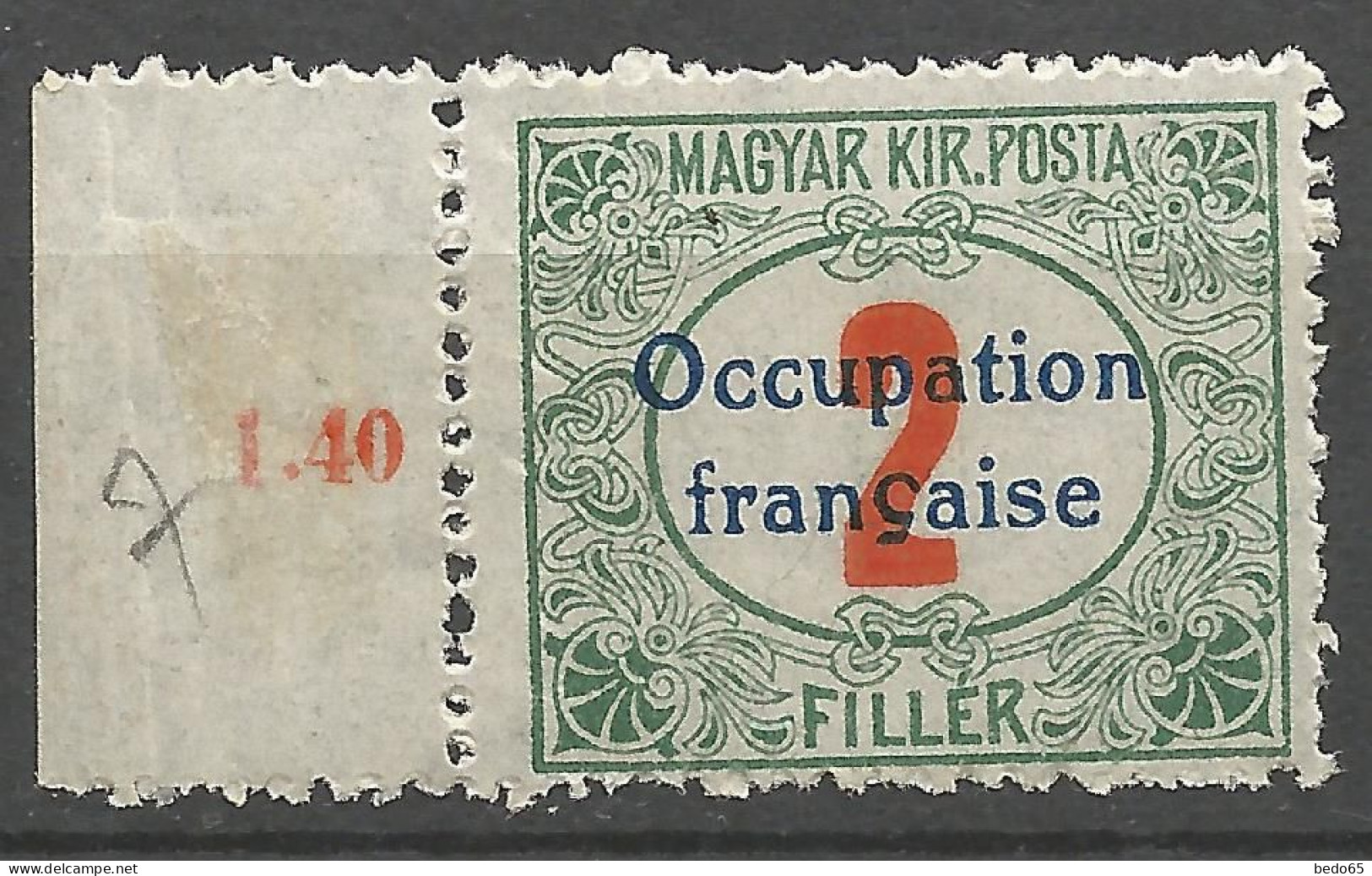 HONGRIE ( ARAD ) TAXE N° 6 NEUF**  SANS CHARNIERE / Hingeless / MNH - Other & Unclassified
