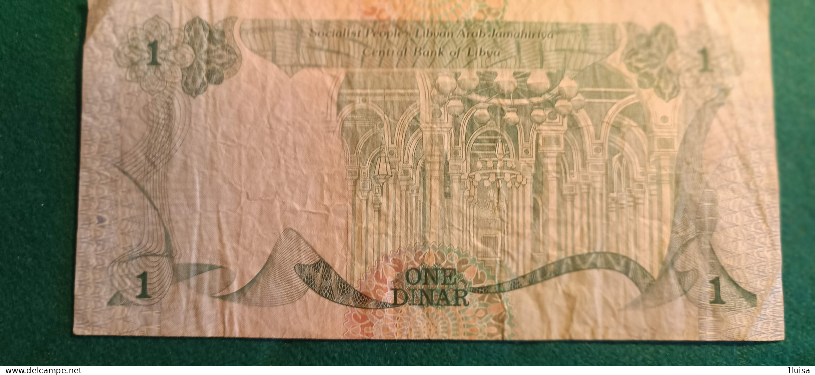 LIBIA 1 DINAR 1984 - Libye