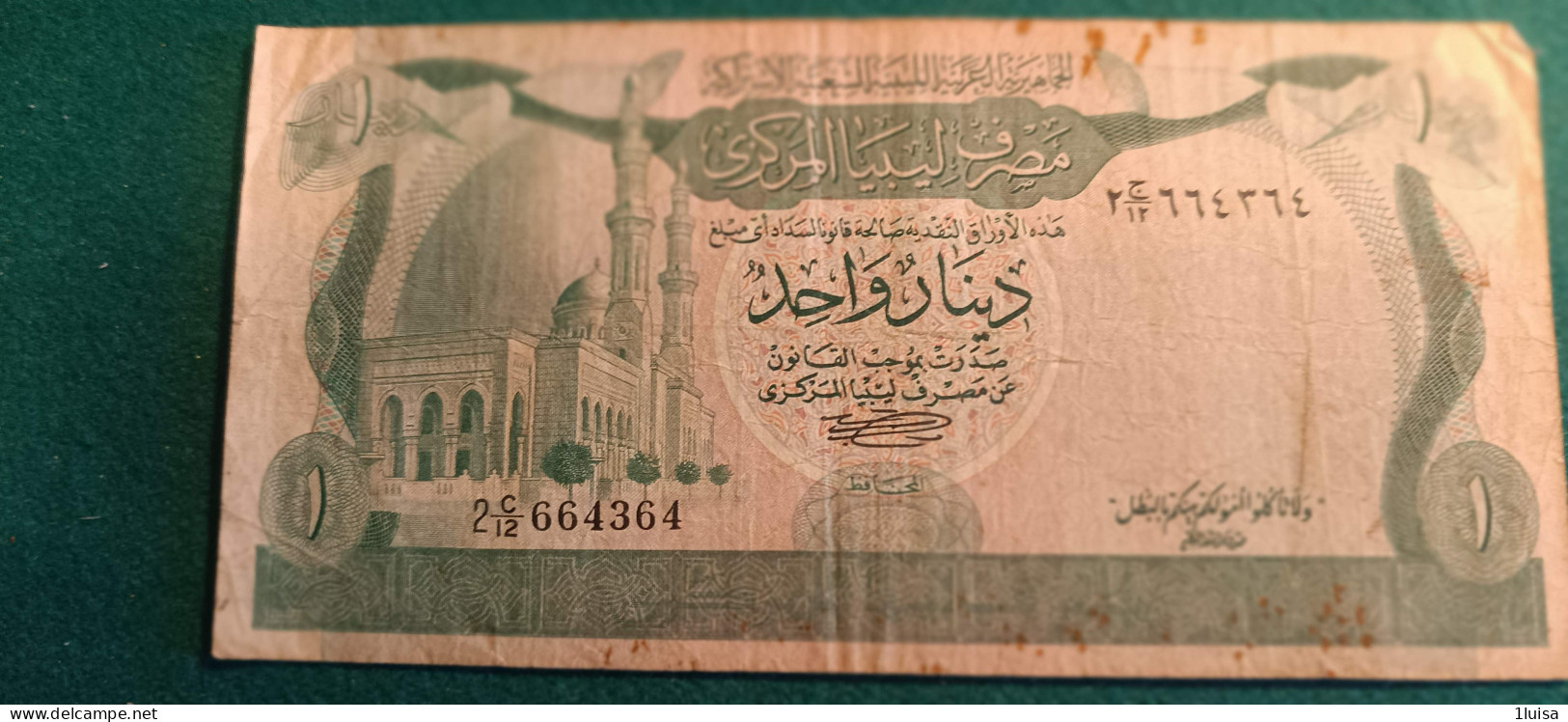 LIBIA 1 DINAR 1981 - Libye