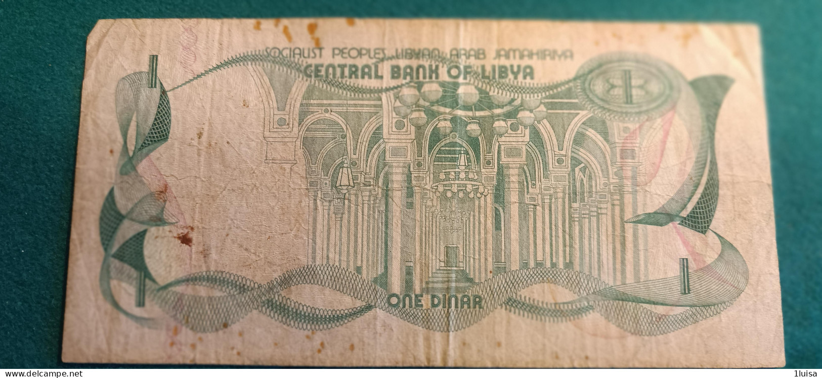 LIBIA 1 DINAR 1981 - Libië