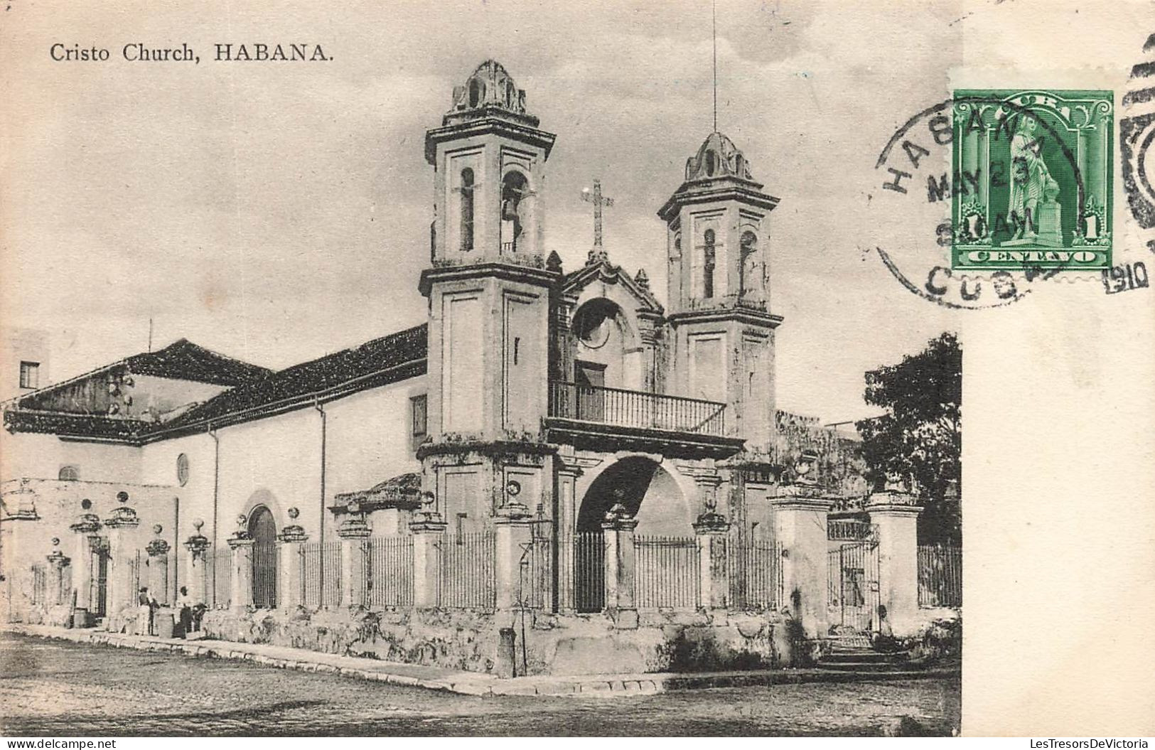 CUBA - Habana - Église Du Christ - Carte Postale Ancienne - Cuba