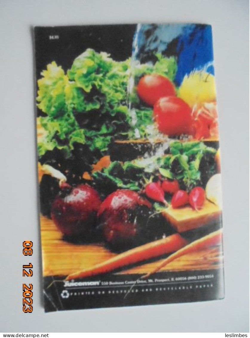 Fresh Juice Recipes & Menu Planner - Juiceman 1992 - Américaine