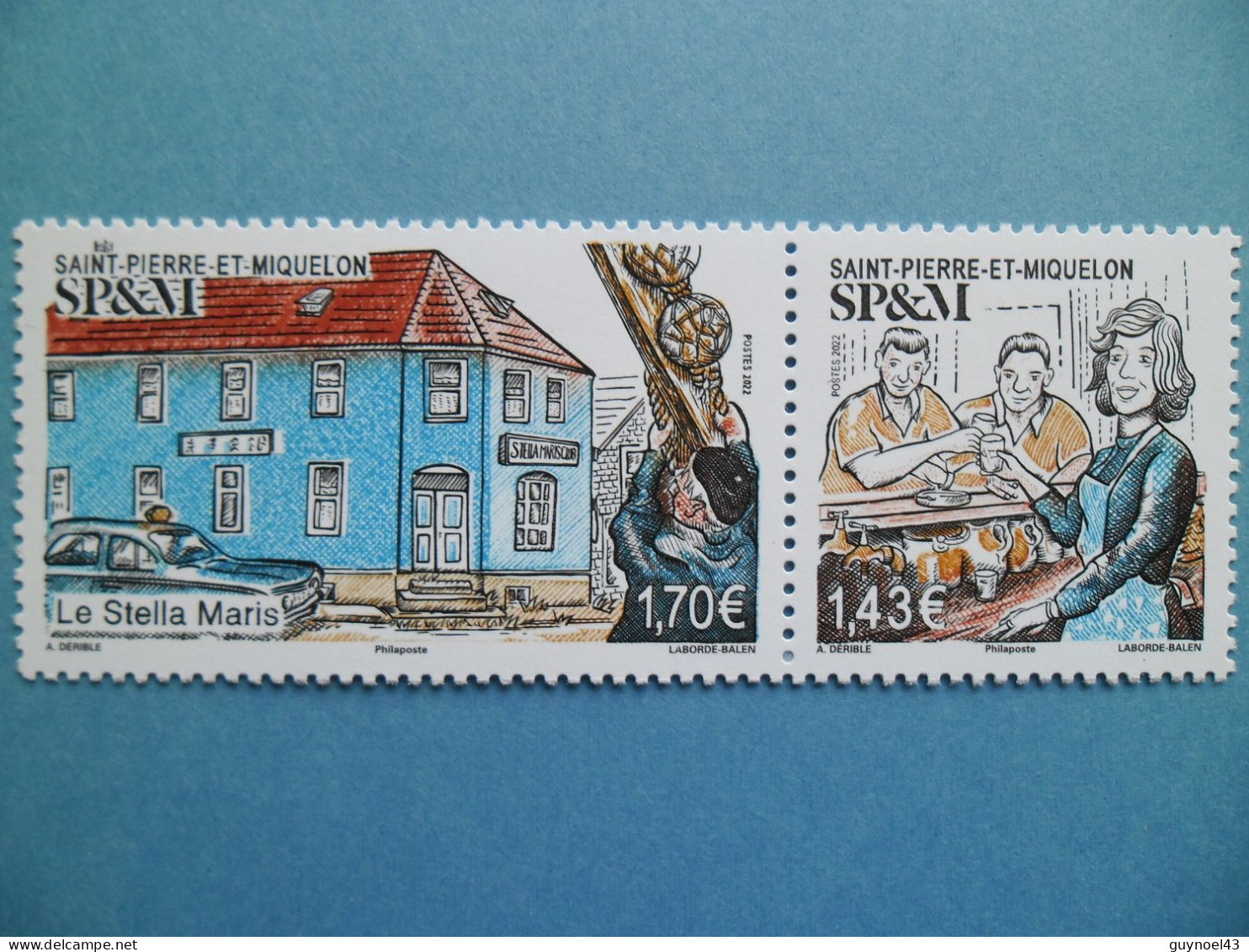 SPM 2022 Y/T 1285 - 1286 " Patrimoine " Neuf*** - Unused Stamps