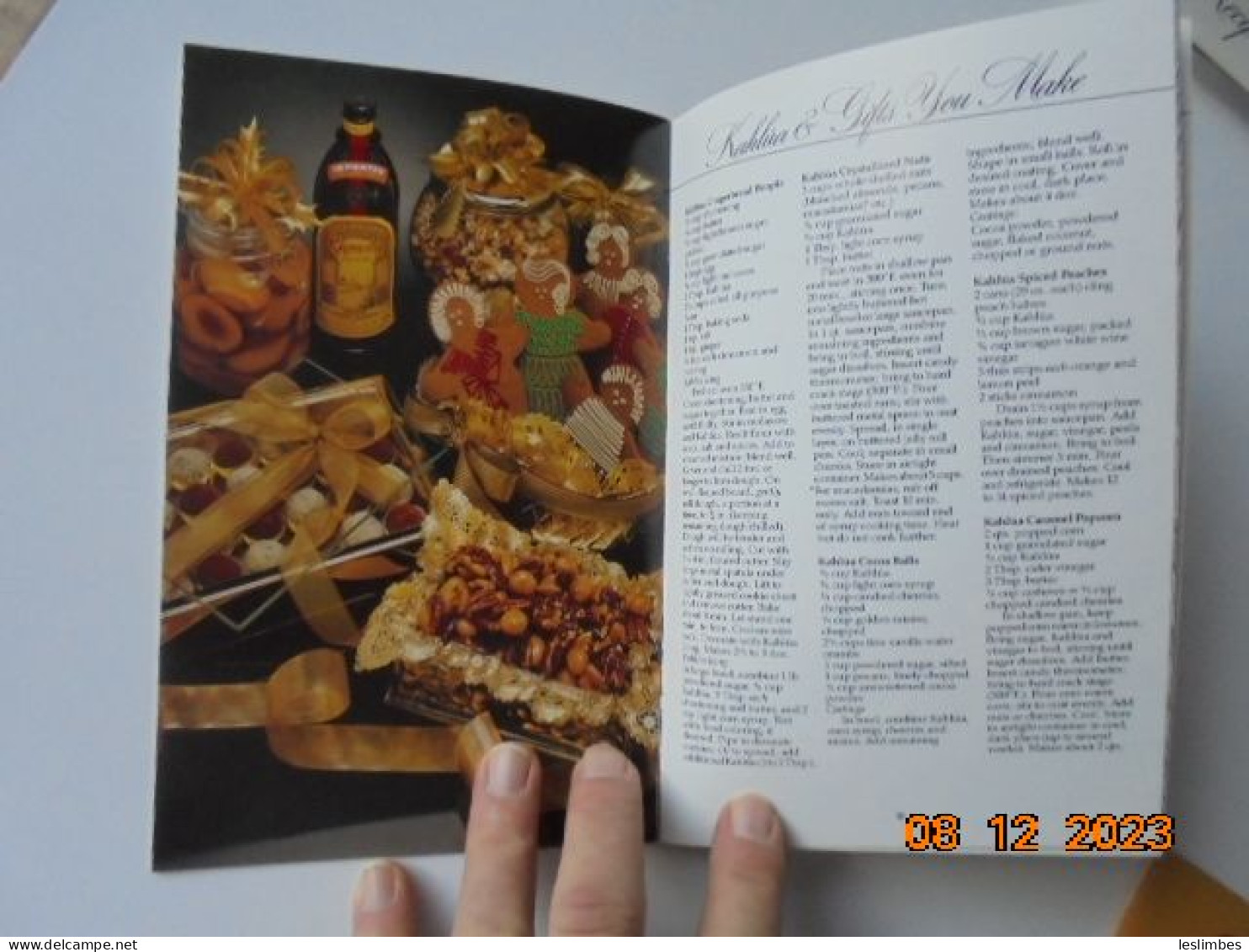 Kahlua Recipe Book - Maidstone Wine & Spirits Inc. 1986 - Nordamerika