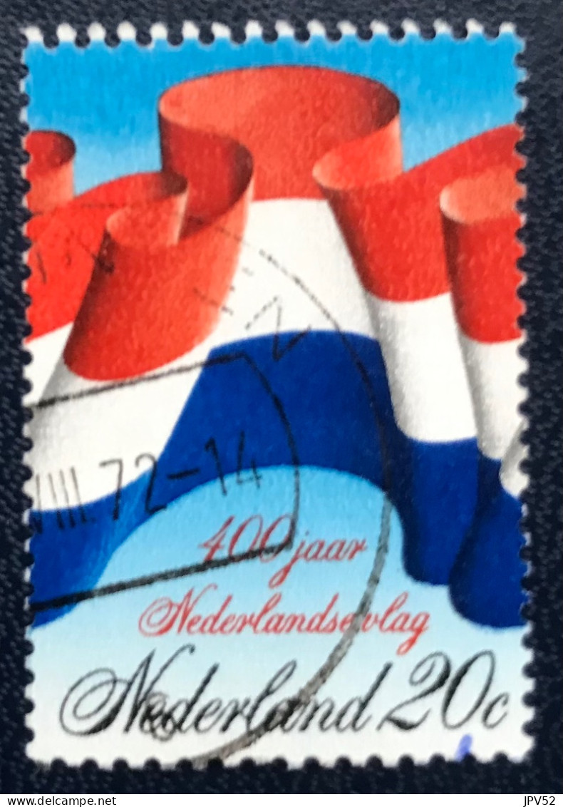 Nederland - C14/63 - 1972 - (°)used - Michel 990 - 400j Nederlandse Vlag - Used Stamps