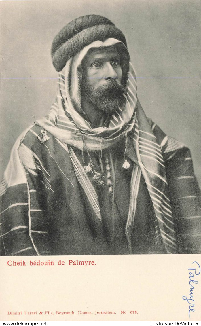 SYRIE - Palmyre - Cheik Bédouin De Palmyre - Carte Postale Ancienne - Syria