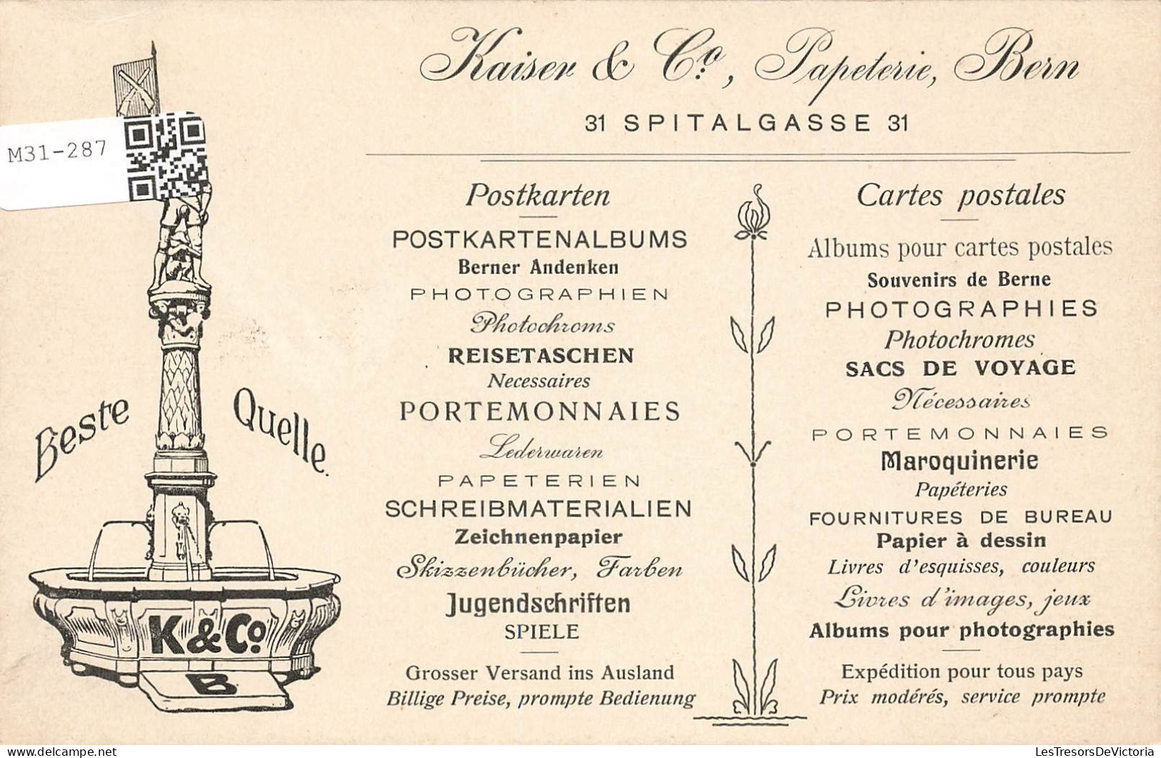 FOLKLORE - Poupées En Costumes Suisses - Carte Postale Ancienne - Trachten