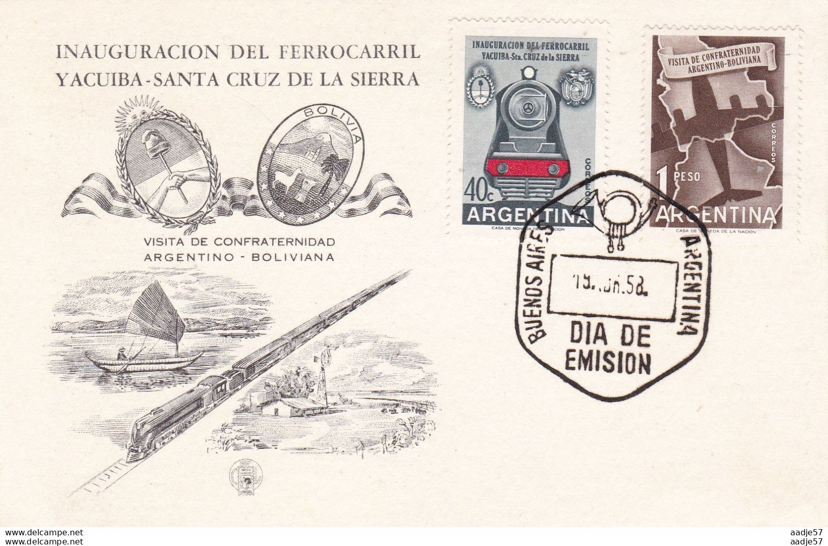 SOUTH AFRICA 1952 - FDC Of The International Stamp Exhibition At Capetown - FDC