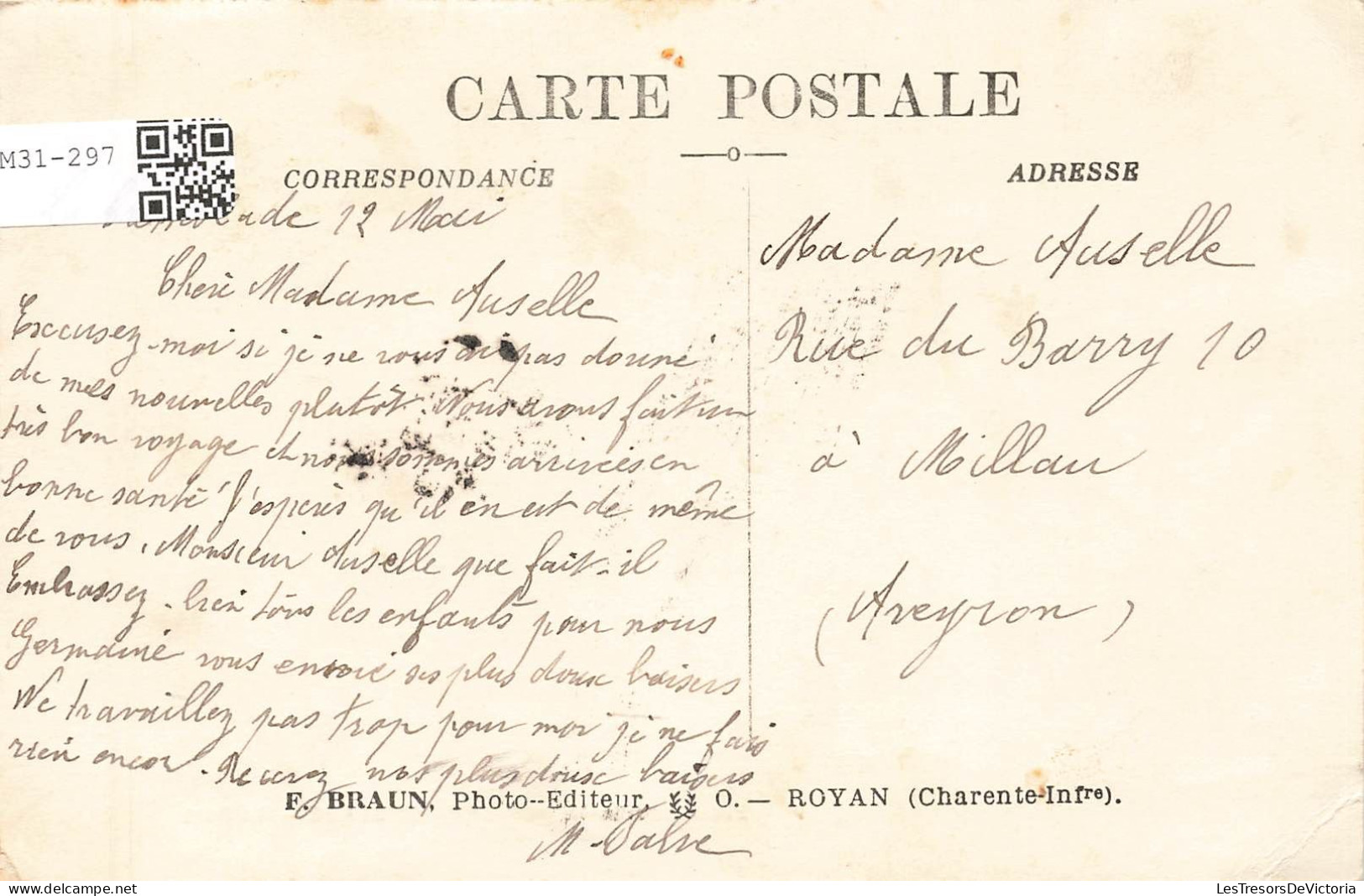 FRANCE - La Tremblade - Le Port - Carte Postale Ancienne - La Tremblade