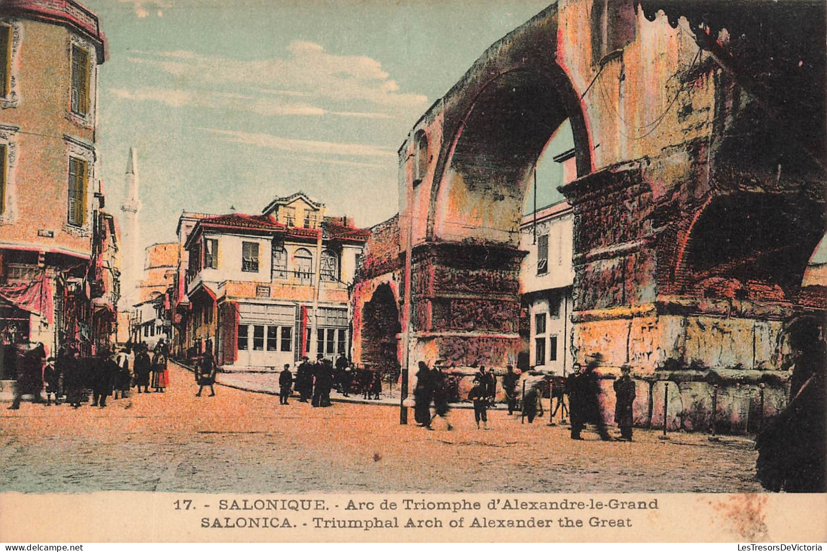 GRÈCE - Salonique - Arc De Triomphe D'Alexandre Le Grand - Carte Postale Ancienne - Grèce