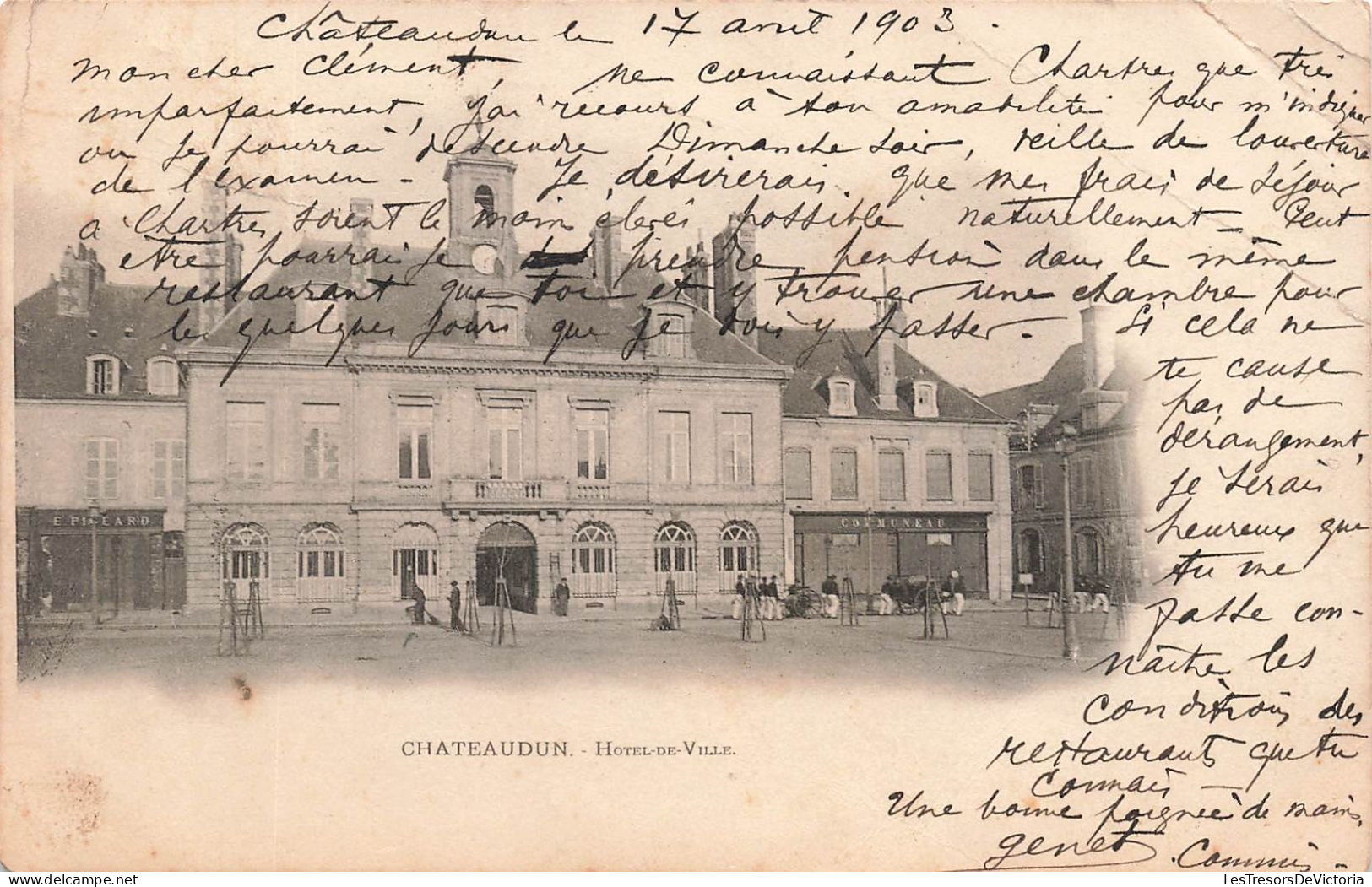 FRANCE - Chateaudun - Hôtel De Ville - Carte Postale Ancienne - Chateaudun