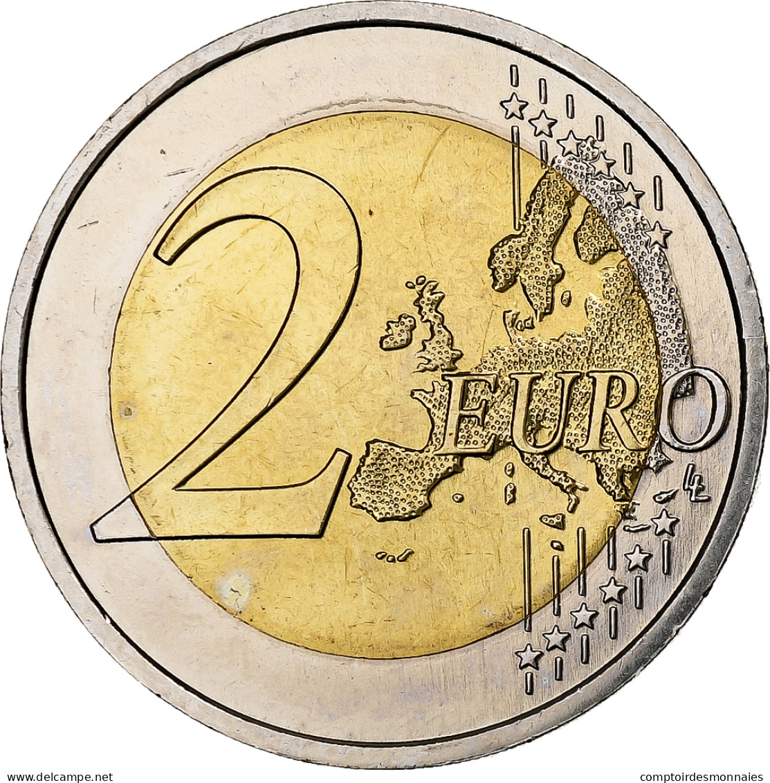 Portugal, 2 Euro, Tour Des Clercs, 2013, Lisbonne, SPL, Bimétallique - Portugal