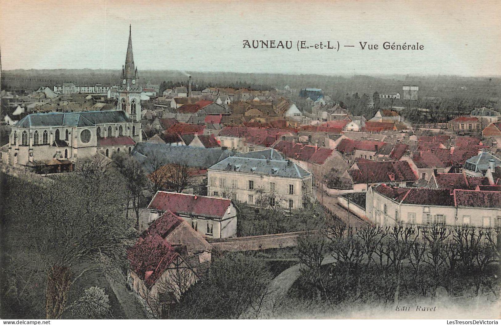 FRANCE - Auneau - Vue Générale - Carte Postale Ancienne - Auneau