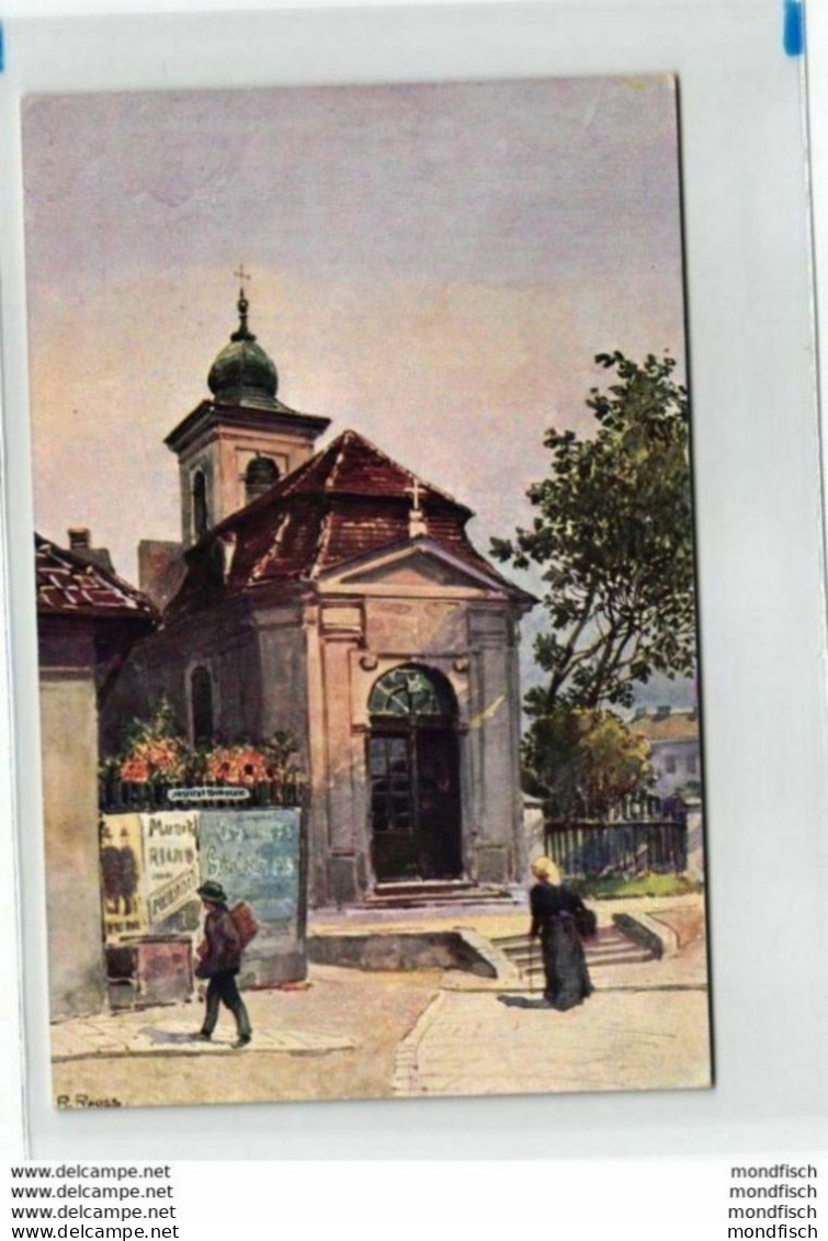 Wien - Kapelle An Der Ehemaligen Nußdorferlinie - Kunstkarte - Kirchen