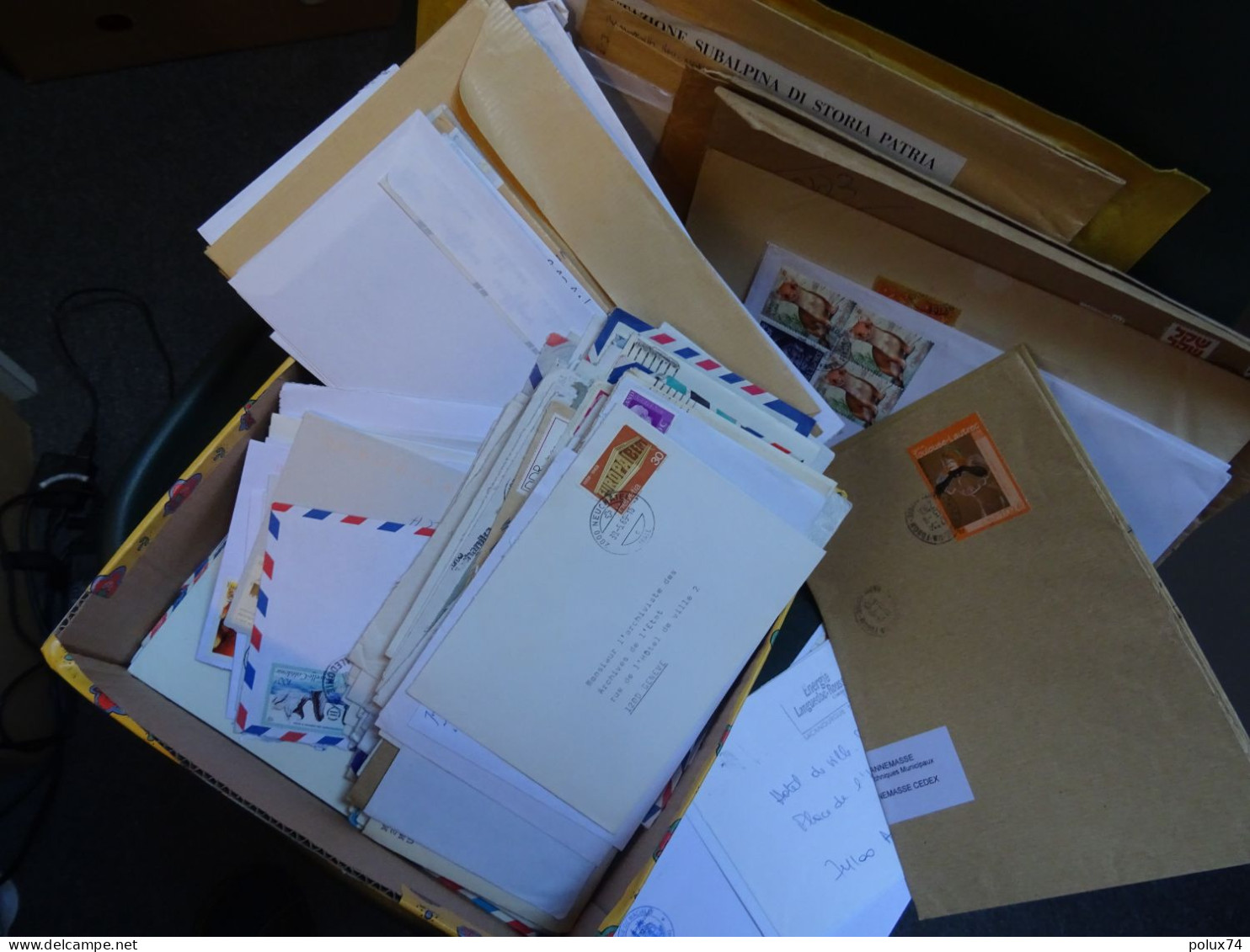 LOT De Lettres + De 300 Pour Les Archives  GENEVE Et Autres ANNEMASSE - Mezclas (max 999 Sellos)