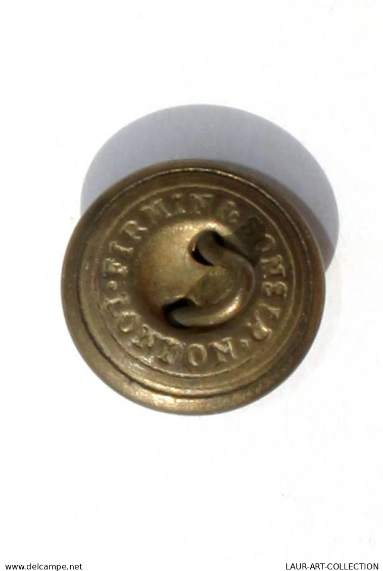 BOUTON UNIFORME MILITAIRE ANGLAIS INITIALE, GRRG, ROYAL ARMY SERVICE CORPS, 19mm / BUTTON ENGLAND MILITARIA (2203.376) - Boutons