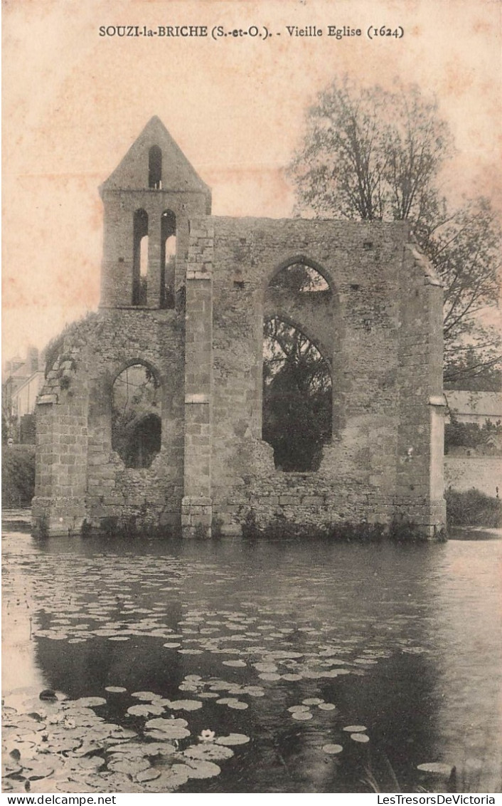 FRANCE - Souzy La Briche - Vieille église - Carte Postale Ancienne - Autres & Non Classés