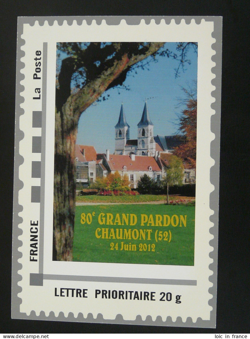  Carte Locale Timbre à Moi Montimbramoi Grand Pardon De Chaumont 52 Haute Marne 2012 (ex 2)  - Timbres à Imprimer (Montimbrenligne)