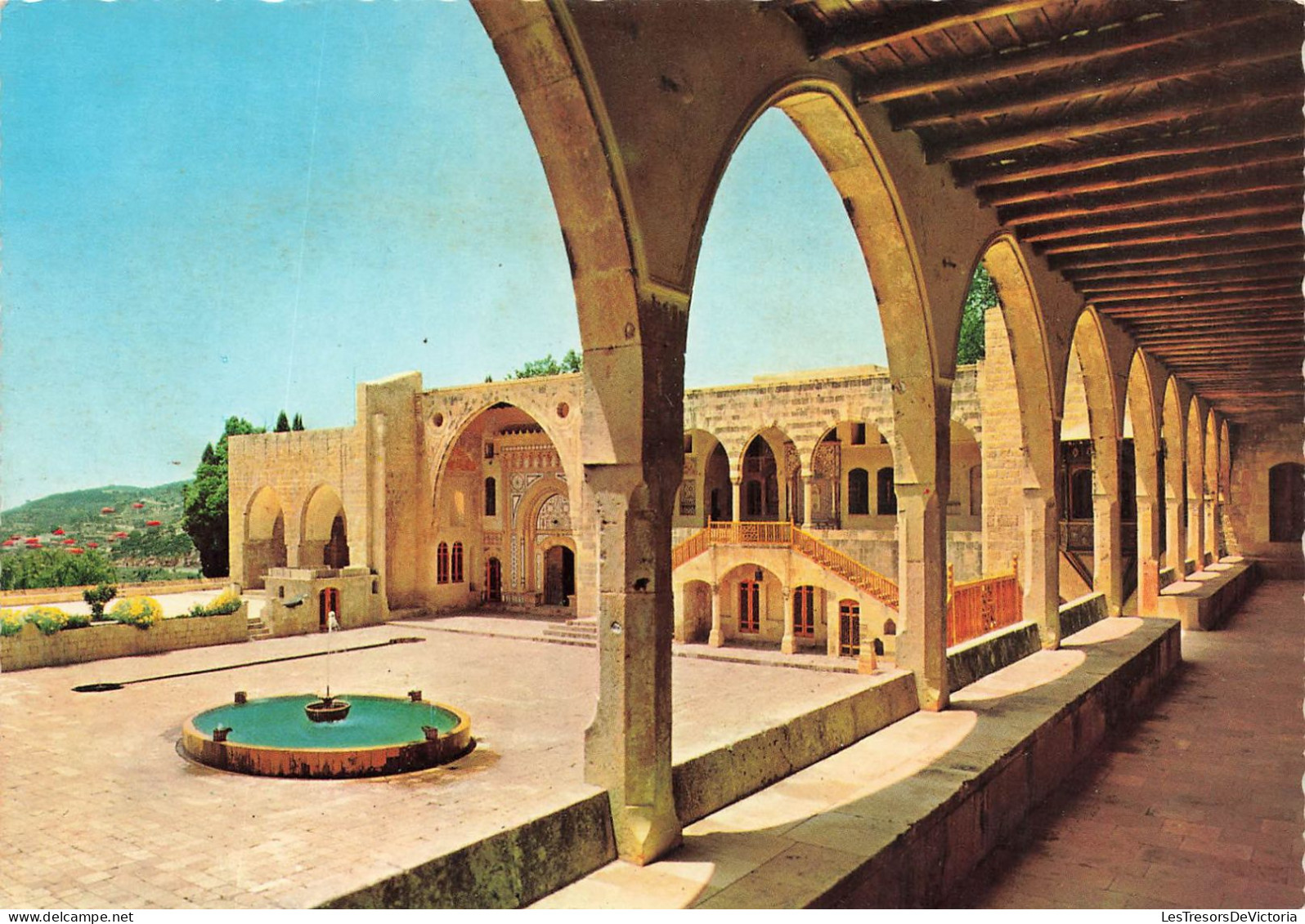 LIBAN - Vue Sur Le Palais De Beit Eddine - Colorisé - Carte Postale - Líbano