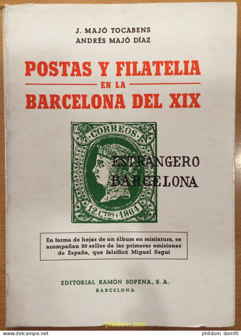 POSTAS Y FILATELIA EN LA BARCELONA DEL XIX Phildom - Thématiques