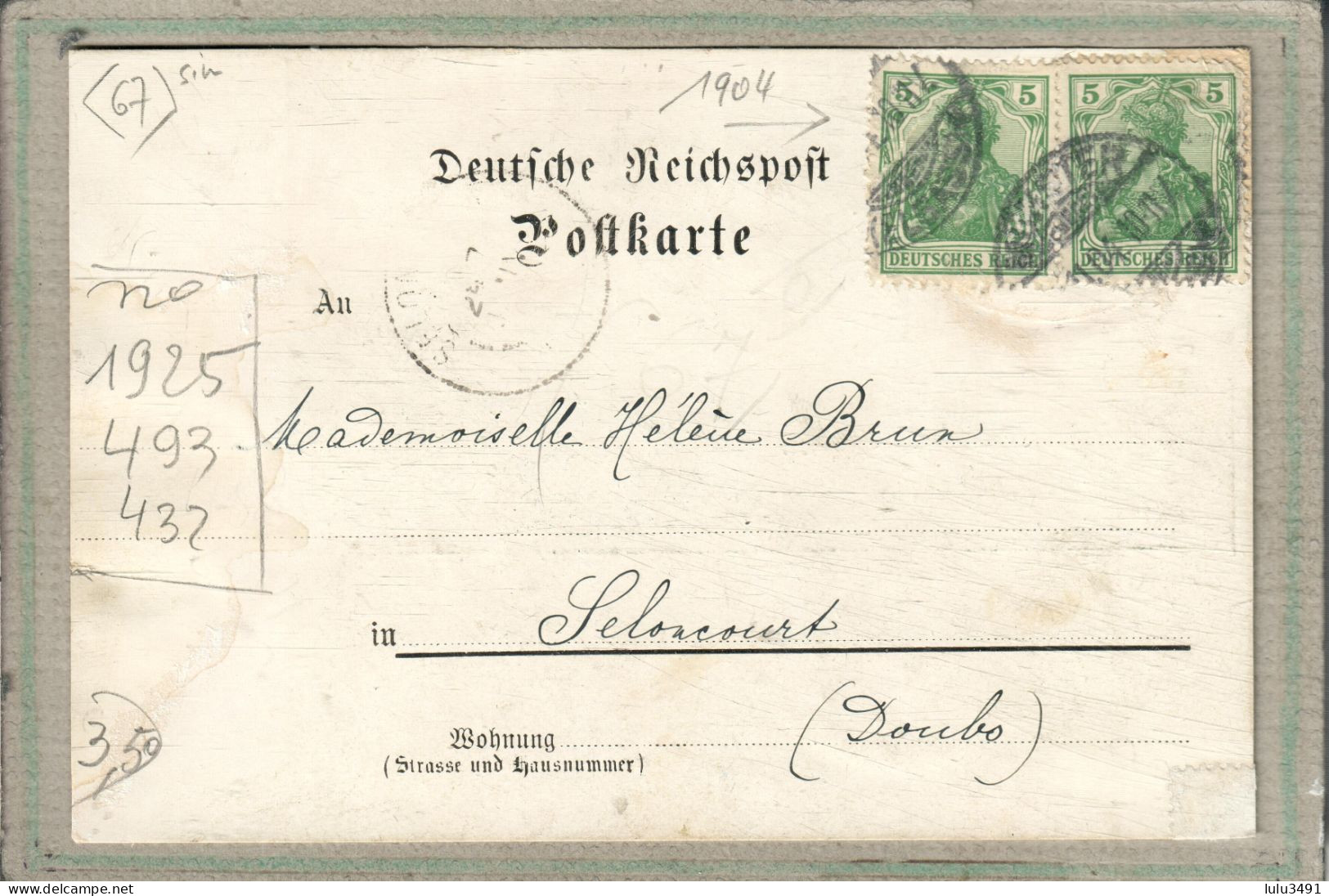 CPA (67) BISCHWILLER - Carte GRUSS-Souvenir- Multivues De 1920 - Bischwiller