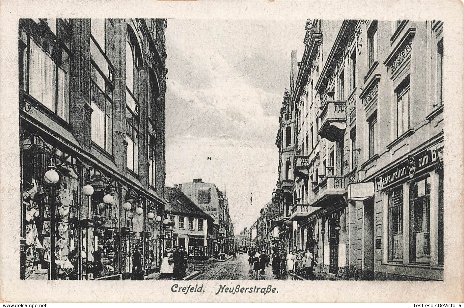 ALLEMAGNE - Krefeld - Neusserstrasse - Carte Postale Ancienne - Krefeld