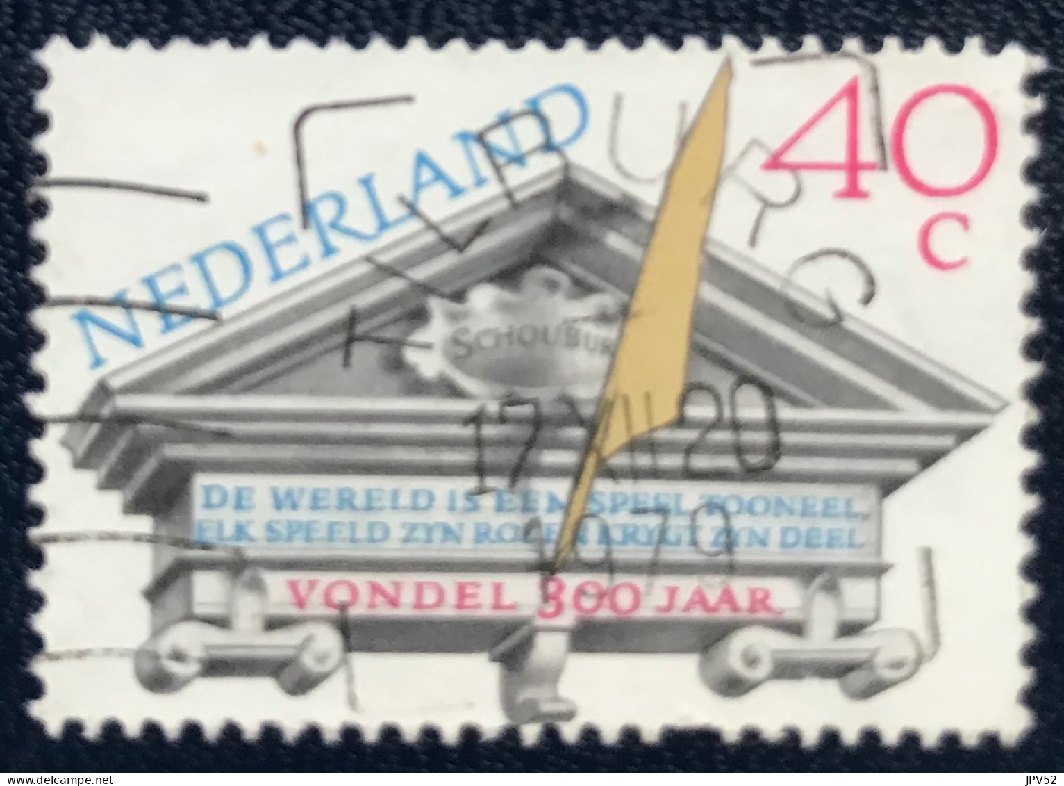 Nederland - C14/64 - 1979 - (°)used - Michel 1145 - Joost Van Den Vondel - Gebruikt